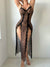 Spotted Temptation Split Dress Set image 0
