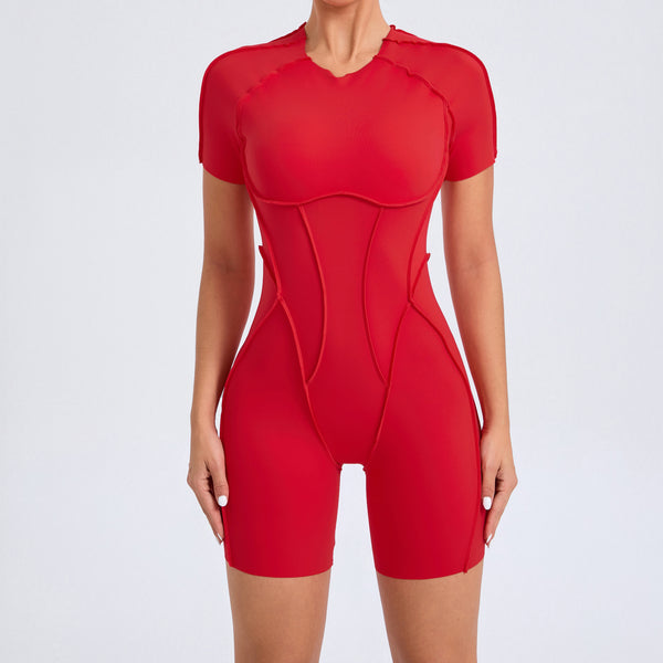 Short Sleeve Jumpsuitimage 1
