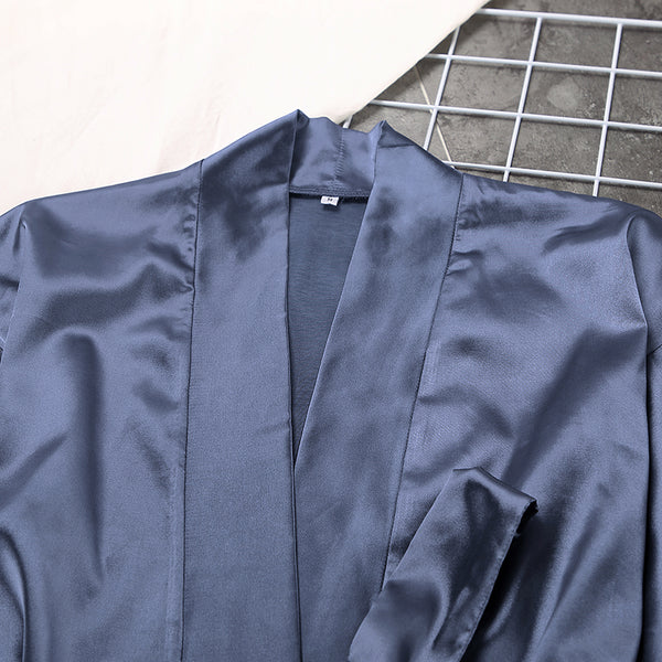 Soraya Luxury Satin Silk Robe Set image 6