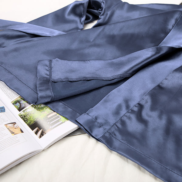Soraya Luxury Satin Silk Robe Set image 8