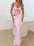 Soraya Blush Mesh Cut-Out Maxi image 0