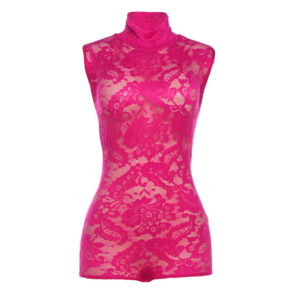 Sheer Lace Hollow Jumpsuit image 2