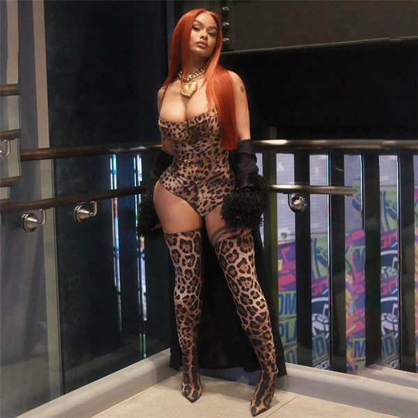 Leopard Shapewear Bodysuit image 0