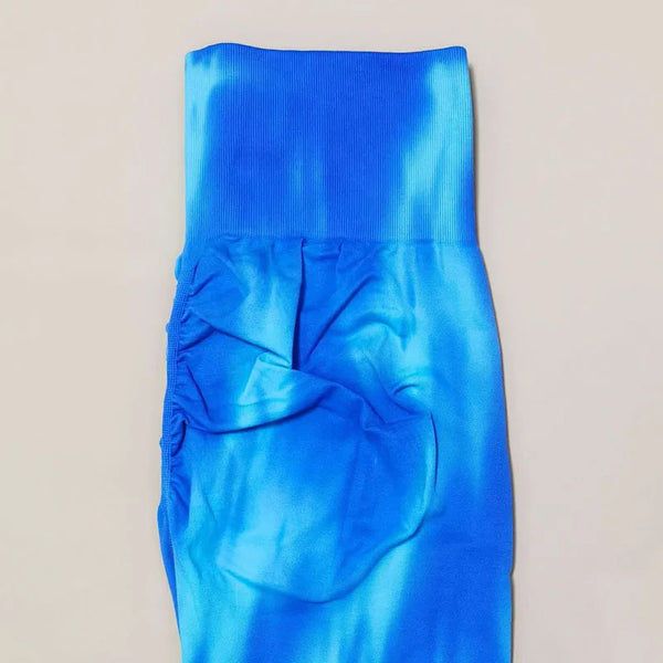 Tie Dye High Waist Elastic Shorts image 14