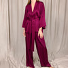 Soraya Luxury Satin Silk Robe Set image 4