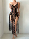 Spotted Temptation Split Dress Set image 4
