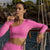 Slant Shoulder Hollow-out Irregular Long Sleeve image 0