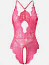 Allure Lace Crotchless Lingerie Bodysuitimage 18