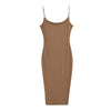 Shapewear Ribbed Halter Dress image 11