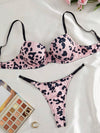 Cheeky Leopard Print Padded Bra Set image 8