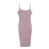 Shapewear Ribbed Halter Dress image 13