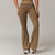 Pleated-Fold High Waist Flare Pants image 0