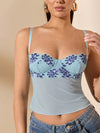 Leopard Print Mesh Lace Top image 9