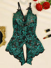 Sage Siren Criss-Cross Teddy Set image 6
