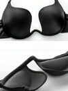 Push Up Bra U Deep Plunge Padded Low Cut image 1
