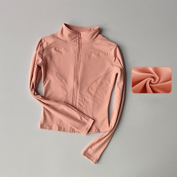 Slim Fit Quick Dry Zipper Jacket Top image 15