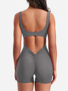  Slim Hip Lifting Scrunch Butt Yoga Jumpsuit image 10