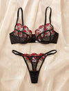 XOXO Floral Lace Panty Set image 1