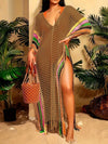 Soraya Beach Knit Slit Dress image 0