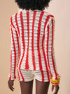  Festival Cardigan and High Waist Shorts Set image 1