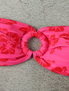Floral Printed Bandeau Bikini Set, image 1