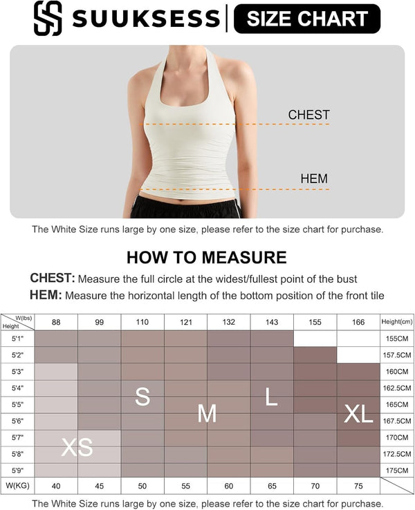 Halter Tank Tops Double Lined Backless Tops image 17
