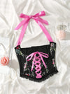 Fatal Flirt Bowknot Bustier Set image 3