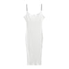 Shapewear Ribbed Halter Dress image 4