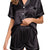 Silk Satin Pajamas Set Two-Pieceimage 0
