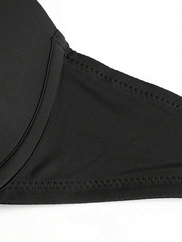 Push Up Bra U Deep Plunge Padded Low Cut image 6