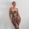Leopard Straps Jumpsuit Sleeveless Slim Fit Jumpsuit One Piece Boutique image 0
