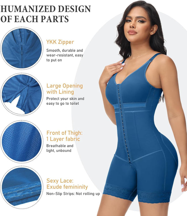 Soraya Fajas Full Body Shapewear for Tummy Control Post Surgery Compression image 8