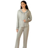 V-Neck Sleepwear Loose Pant Set image 5