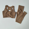 2PC Sports Bra and Leggings Yoga Set image 4
