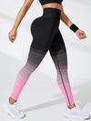 Pink-Ombre High Waist Leggings image 4