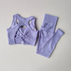 2PC Sports Bra and Leggings Yoga Set image 3