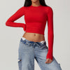 Slim Fit Crew Neck Crop Top image 10