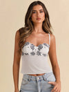 Leopard Print Mesh Lace Top image 10