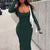 Bodycon Long Sleeve Dress image 4