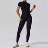  Zipper Short Sleeve Jumpsuit image 7