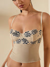 Leopard Print Mesh Lace Top image 7