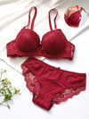 Nude Floral Lingerie Set image 11