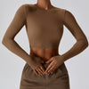 Crop Top Crewneck Sweatshirt and Flare Jogger Workout Set image 9