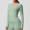 Long Sleeve Tummy Control Leggings Set image 8
