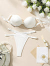 Cut Out Underwire Bra & Panty Lingerie Set image 7