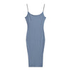 Shapewear Ribbed Halter Dress image 7