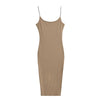 Shapewear Ribbed Halter Dress image 12