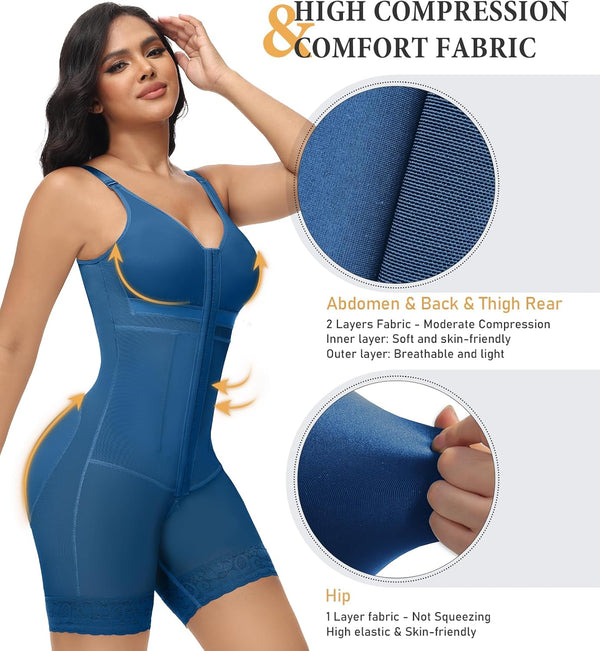 Soraya Fajas Full Body Shapewear for Tummy Control Post Surgery Compression image 3