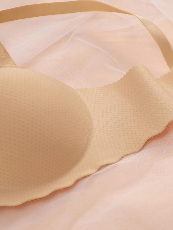 4PC Solid Color Bra Set image 12
