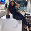  Solid Skinny Sleeveless Jumpsuit image 7